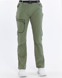Mapamyumco Quick Dry Kadın Trekking Pantolon-YEŞİL - 3