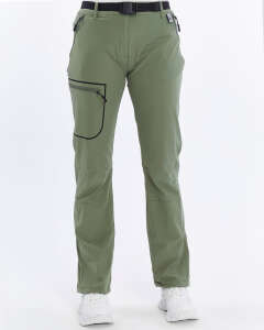Mapamyumco Quick Dry Kadın Trekking Pantolon-YEŞİL - 3
