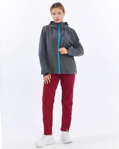 Mapamyumco Windbreaker Kadın Ceket-FÜME