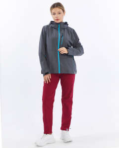 Mapamyumco Windbreaker Kadın Ceket-FÜME - 2