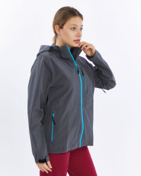 Mapamyumco Windbreaker Kadın Ceket-FÜME - 5
