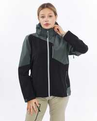 Mapamyumco Windbreaker Kadın Ceket-FÜME-SİYAH - Thumbnail