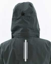 Mapamyumco Windbreaker Kadın Ceket-FÜME-SİYAH - Thumbnail