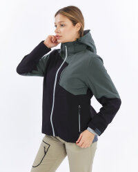 Mapamyumco Windbreaker Kadın Ceket-FÜME-SİYAH - 4