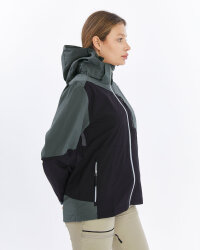 Mapamyumco Windbreaker Kadın Ceket-FÜME-SİYAH - 3