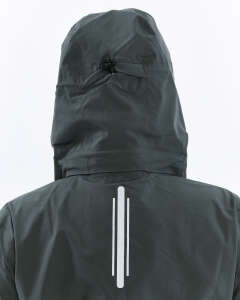 Mapamyumco Windbreaker Kadın Ceket-FÜME-SİYAH - 7
