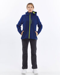 Mapamyumco - Mapamyumco Windbreaker Kadın Ceket-LACİVERT