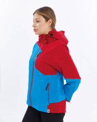 Mapamyumco Windbreaker Kadın Ceket-MAVİ-KIRMIZI - 3