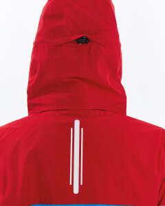 Mapamyumco Windbreaker Kadın Ceket-MAVİ-KIRMIZI - 7