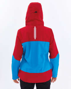 Mapamyumco Windbreaker Kadın Ceket-MAVİ-KIRMIZI - 6