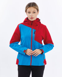 Mapamyumco Windbreaker Kadın Ceket-MAVİ-KIRMIZI - 5