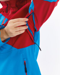 Mapamyumco Windbreaker Kadın Ceket-MAVİ-KIRMIZI - 8