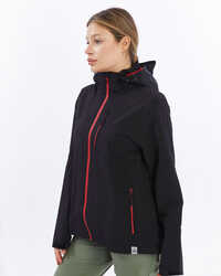 Mapamyumco Windbreaker Kadın Ceket-SİYAH - Thumbnail