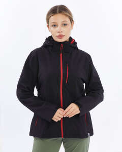 Mapamyumco Windbreaker Kadın Ceket-SİYAH - 3