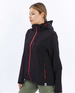 Mapamyumco Windbreaker Kadın Ceket-SİYAH - 4