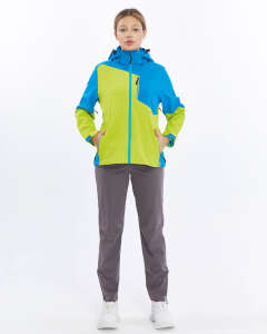 Mapamyumco Windbreaker Kadın Ceket-YEŞİL - 1