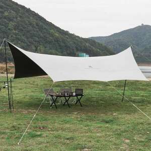 Mobi Garden Hexagon Direkli Canopy Tente 440x440x220cm - 2
