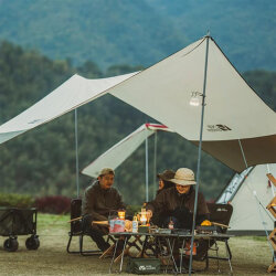 Mobi Garden Hexagon Direkli Canopy Tente 440x440x220cm - 3