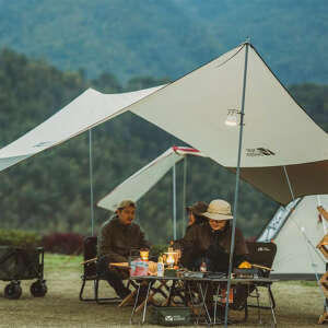 Mobi Garden Hexagon Direkli Canopy Tente 440x440x220cm - 3