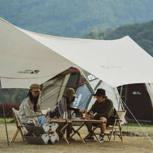 Mobi Garden Hexagon Direkli Canopy Tente 440x440x220cm - 4