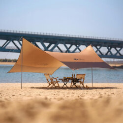 Mobi Garden Hexagon Direkli Canopy Tente 440x440x220cm - 7