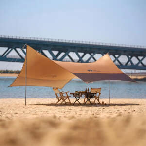 Mobi Garden Hexagon Direkli Canopy Tente 440x440x220cm - 7