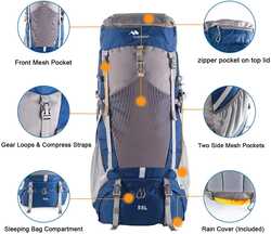 MobiHome - Mobihome Hiking Sırt Çantası 60 Litre (1)