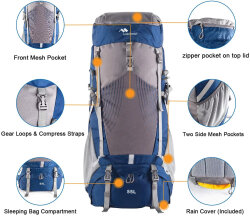 Mobihome Hiking Sırt Çantası 60 Litre - MobiHome (1)