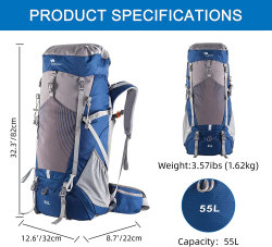 Mobihome Hiking Sırt Çantası 60 Litre - 4