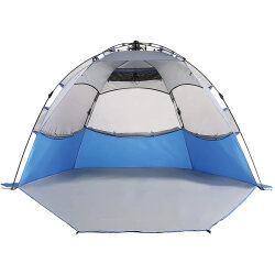 Mobihome Otomatik Plaj Çadırı-MAVİ - 1