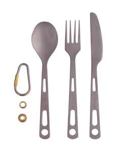 N-Rit Titanium Cutlery Çatal-Bıçak-Kaşık Seti