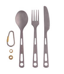 N-Rit - N-Rit Titanium Cutlery Çatal-Bıçak-Kaşık Seti (1)
