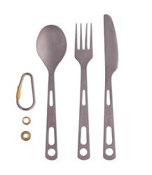 N-Rit - N-Rit Titanium Cutlery Çatal-Bıçak-Kaşık Seti