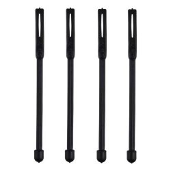 Nite Ize Gear Tie Cordable- Yuvalı Kablo Düzenleyici 4lü Paket-SİYAH - Nite Ize