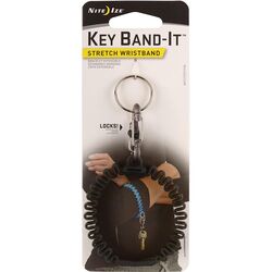 Nite Ize - Nite Ize KeyBand-It Esnek Bileklikli Anahtarlık-SİYAH