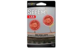 Nite Ize See'Em LED Jant Işığı 2li Paket-KIRMIZI