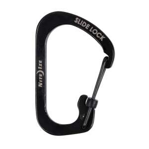Nite Ize SlideLock 4 Carabiner-SİYAH - 1
