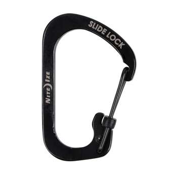 Nite Ize SlideLock 4 Carabiner-SİYAH