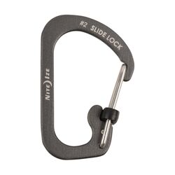 Nite Ize - Nite Ize SlideLock Alüminyum 2 Carabiner-SİYAH