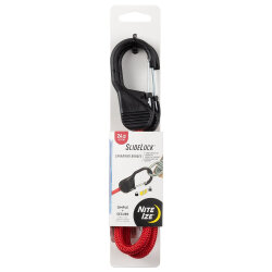 Nite Ize Slidelock Carabiner Bungee Gergi Lastiği-KIRMIZI - Nite Ize