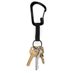 Nite Ize - Nite Ize SlideLock Key Ring Carabiner 3 Anahtarlık-SİYAH