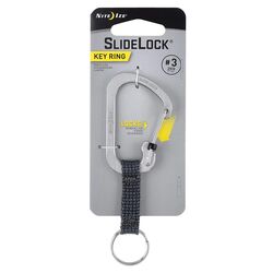 Nite Ize - Nite Ize SlideLock Key Ring Carabiner 3 Çelik Anahtarlık-STD