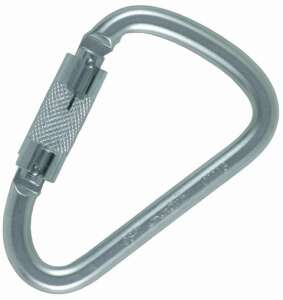 Ocun D-Carabiner Twist-Lock Steel Karabina - 1