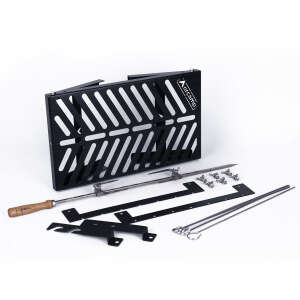 Orcamp Grilon Ateş Üstü Izgara Şiş Piliç Çevirme Aparatlı - 5