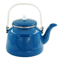 Orcamp Retro Emaye Kamp Çaydanlığı-MAVİ - 1