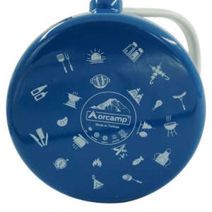 Orcamp Retro Emaye Kamp Çaydanlığı-MAVİ - 3