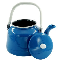 Orcamp Retro Emaye Kamp Çaydanlığı-MAVİ - Orcamp (1)