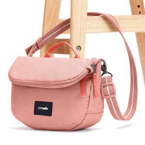 Pacsafe GO Saddle Omuz Çantası-PEMBE - 5
