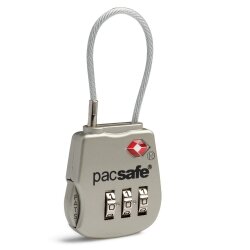 Pacsafe Prosafe 800 TSA Accepted 3-Dial Cable Lock Çanta Kilidi - Pacsafe