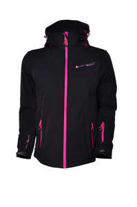 Peak Mountain Amala Kadın Softshell Ceket-SİYAH-TURUNCU